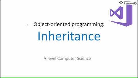 Inheritance - OOP | VB.NET