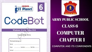 army public school class 6 Computer | Chapter 1 | Computer and its components | @NKS CLASSES