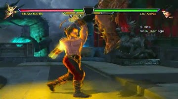Liu Kang 100% Rage Exploit Combo MK vs DC