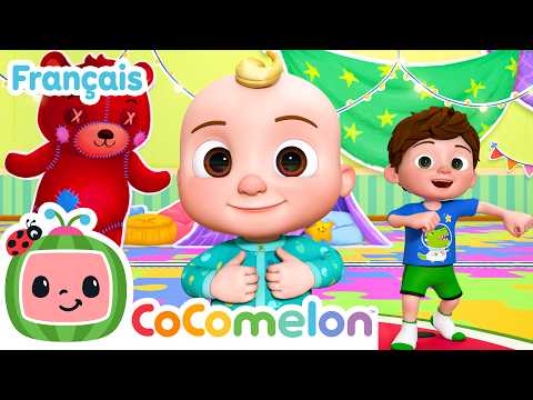 Pajama Party | Get Baby Dancing | CoComelon in English | Baby Songs