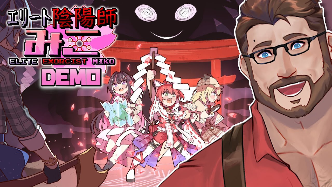 【Elite Exorcist Miko】New Hololive Bullet Hell Demo is OUT! 