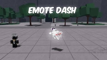 How to emote dash after it got patched