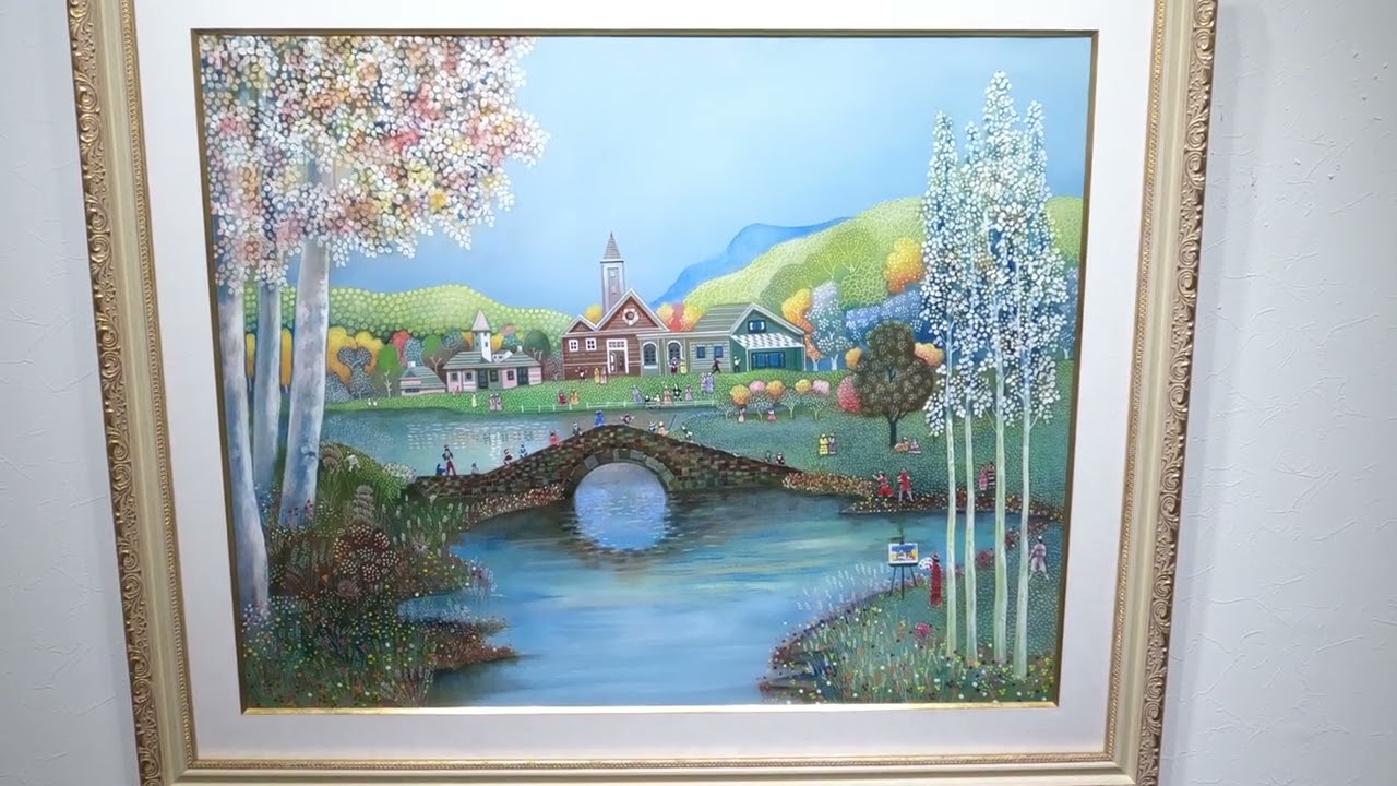 イザベル・ベイレン 四季・春 インテリア 絵画 油絵 ナイーフアート