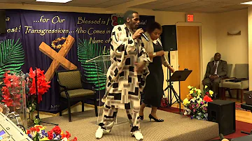 Apostle Kyande's Swahili song "Yesu Seremala" @ PEFA Church Boston USA