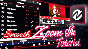 Smooth zoom in transition Tutorial - Node Video | Amv Tutorial | Smooth transition Zoom in