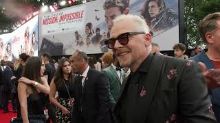 Mission : Impossible - Dead Reckoning Part One London - itw Simon Pegg (Official video)