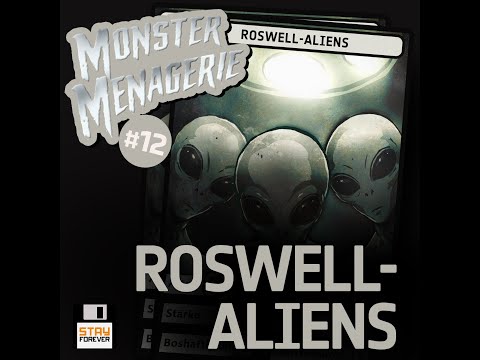 Monster-Menagerie: Roswell-Aliens