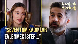 Mihri, Kıvılcım ve Ertuğrul'un evlenmesini istiyor! | Kızılcık Şerbeti 47.  Resimi