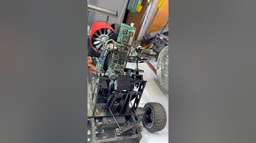 Test robot. "This DIY Robot Can Drive an RC Car – Throttle, Brake & More!"