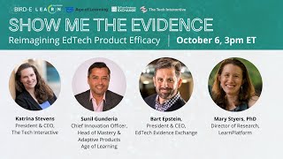 Show Me the Evidence: Reimagining EdTech Product Efficacy