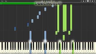 Super Smash Bros Ultimate - Classic Mode Defeat Theme Piano Tutorial Synthesia