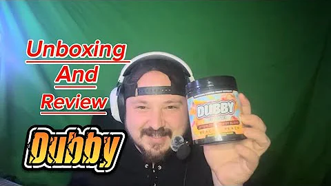 Dubby Energy Unboxing & First-Time Review as a Sponsor!