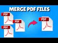 Merge PDFs Without Adobe Acrobat 📄