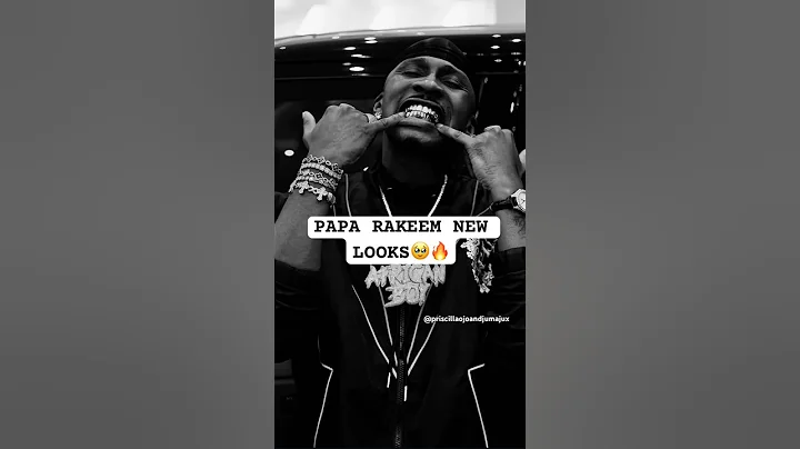 PAPA RAKEEM NEW LOOKS 🥹❤️🔥 #priscillaojoandjumajux #juma #jux #priscilla #shorts