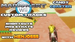 Mario Kart Wii Custom Tracks: Candy Coaster Shortcut Tutorial With Henjo555! screenshot 5