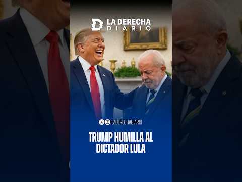 🇺🇸🇧🇷 Trump destroza a Lula: Es una persona muy volátil, no podría importarme menos