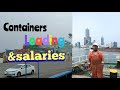 containers loading and unloading & ITF and non ITF companies seaman salaries#ship #seaman #travel