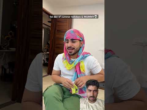 School wali ki Aisi ki taisi 😂🤬 summer holidays and mummy #reaction #comedy #youtubeshorts #video