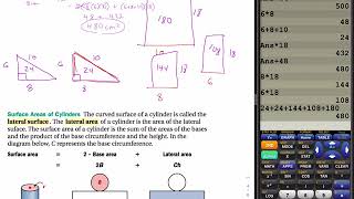 10.5 Surface Area of Prisms and Cylinders