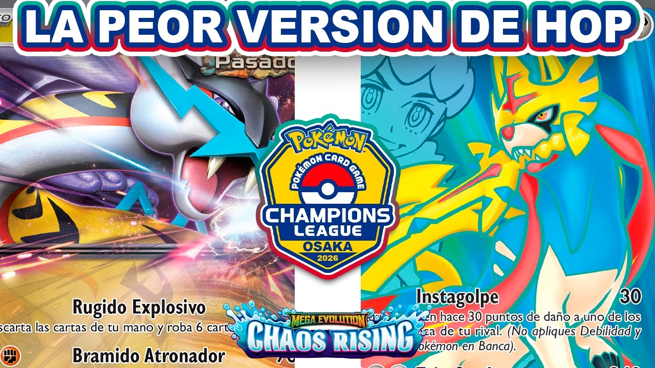 RAGING BOLT POST ROTACION | CHAMPIONS LEAGUE OSAKA 2026 Pokemon