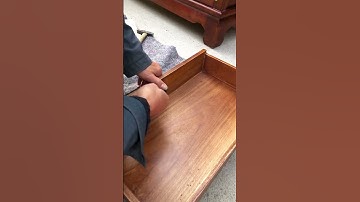 Drawer ring fastening process- Good tools and machinery make work easy