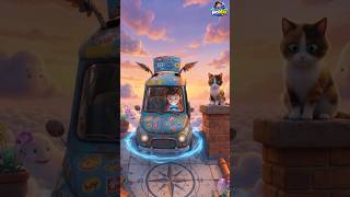 Max And the flying car 🚘😅 #animation #cartoon #storytelling #funny #viral #disney #storytime