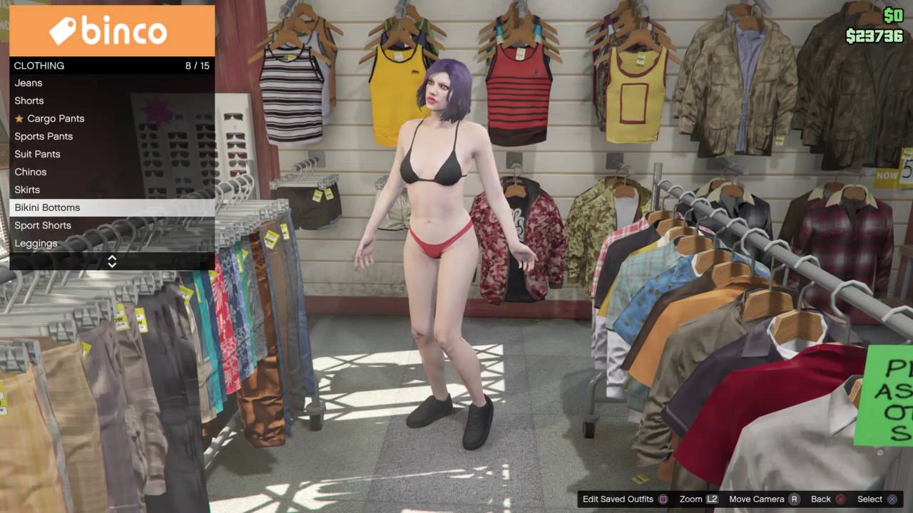 Tutorial on how to get the red thong in GTA online (PATCHED) YouTube