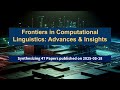 AI Frontiers: Innovations in Computational Linguistics