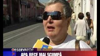 Stire 2, 11 August 2009, Apa rece mai scumpa