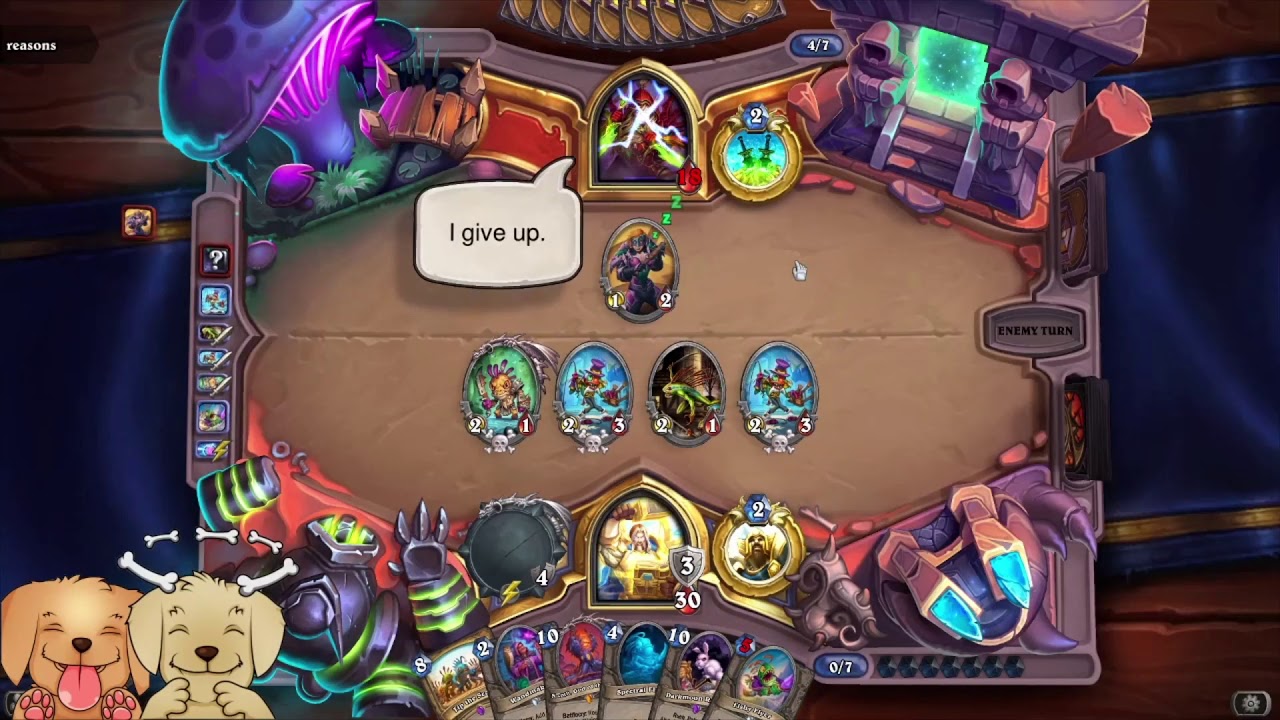 HEARTHSTONE EPIC RAMP BATTLE HEARTHSTONE 90% WINRATE (18/20)