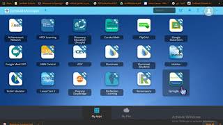 Logging into Springboard