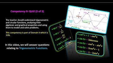 TExES 7-12 (235) Math Exam Competency 9: QUIZ (2 of 3)