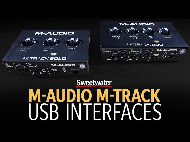 M-Audio M-Track Solo & Duo