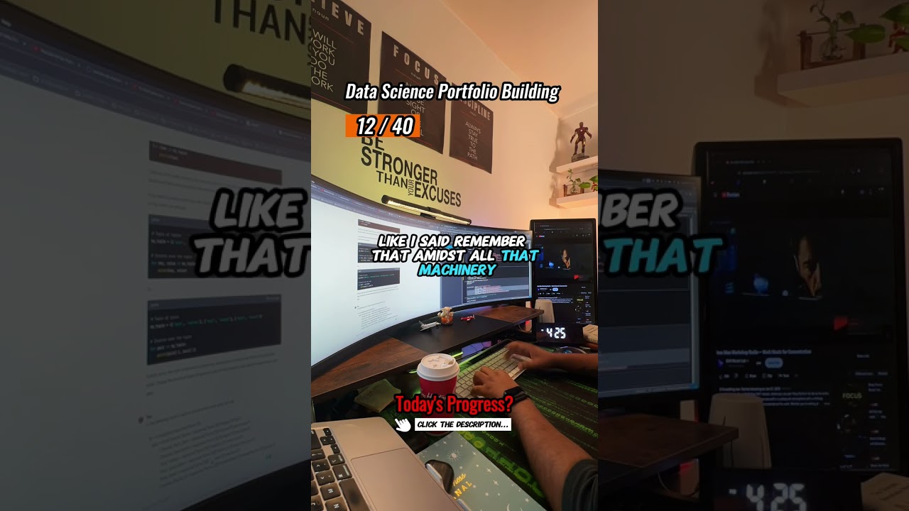 Data Science Portfolio Building 12 / 40.