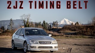 How to replace a timing belt, water pump, and valve cover gaskets on an IS300.