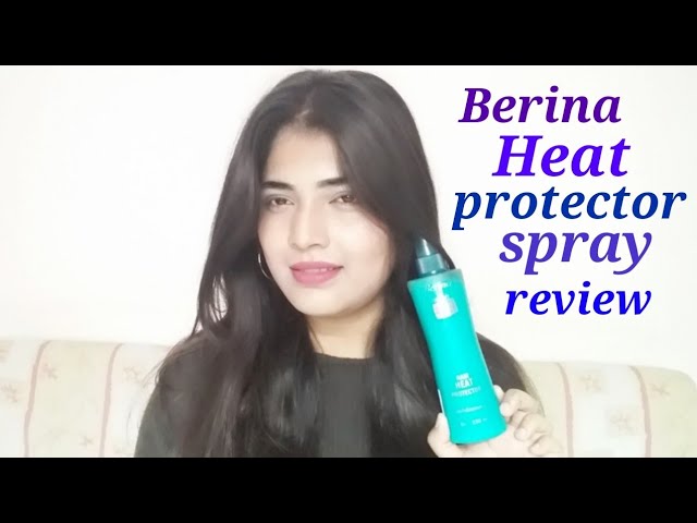 Berina heat protector spray review|Busy Personality - YouTube