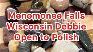 Menomonee Falls Debbie #menomoneefallswi #Wisconsin #rocktumbling #rocktumbler #rocktumblerreveal