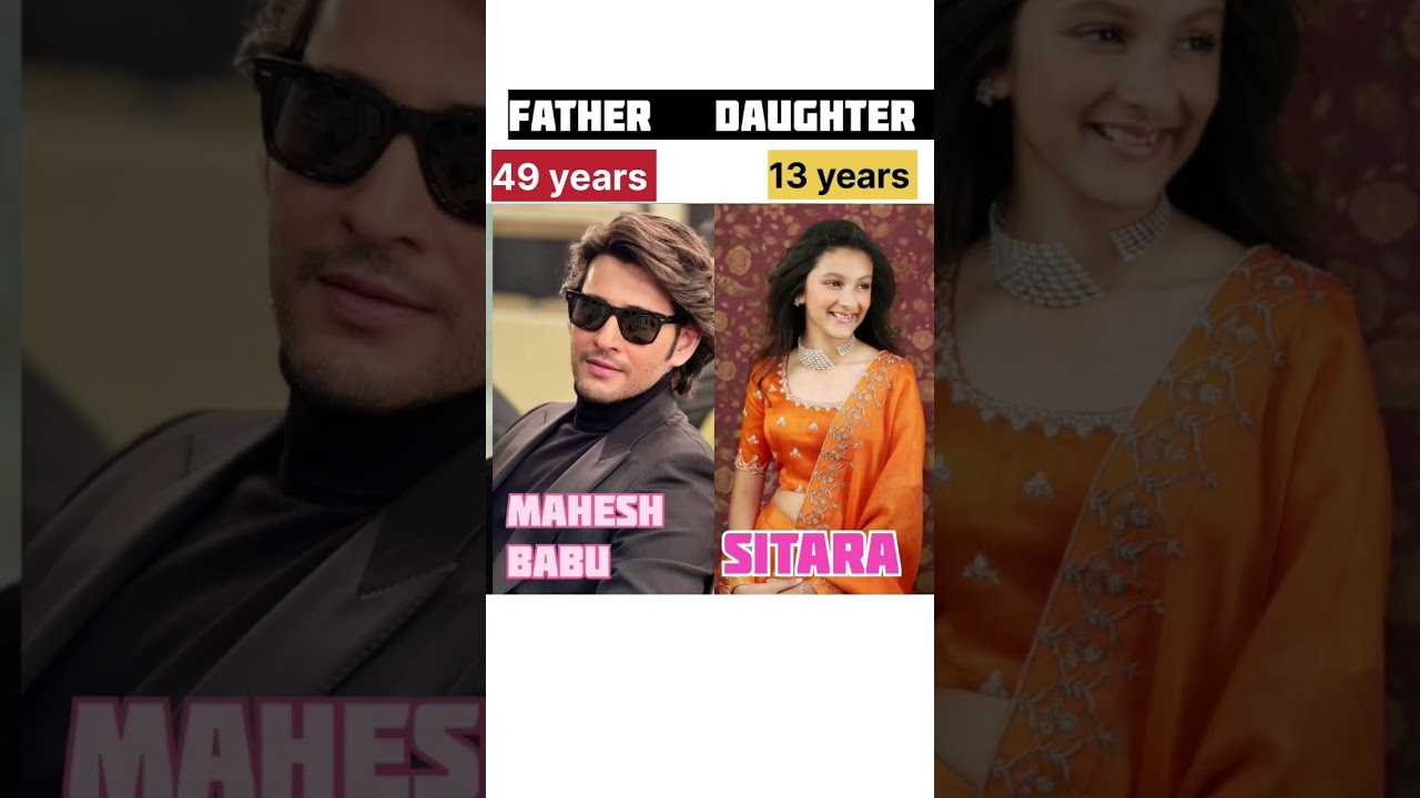 South actors age and Daughter age with Name 