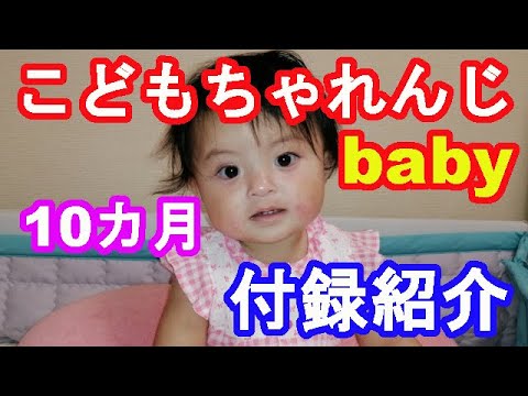 【１０カ月】こどもちゃれんじベビー付録紹介【Hello baby channel】
