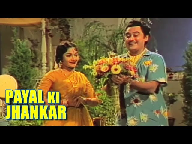 Kishore Kumar in a Love Triangle | Payal Ki Jhankar (1968) | Movie Scene 8/18