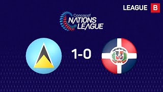 Concacaf Nations League | Highlights - Saint Lucia 1-0 Dominican Republic