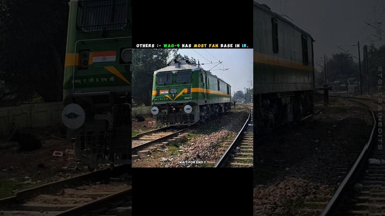 WAG-9 ⚡ vs WDG-4 😈🔥 | Electric Beast vs Diesel Devil 🚆💥 | Ultimate Attitude Edit