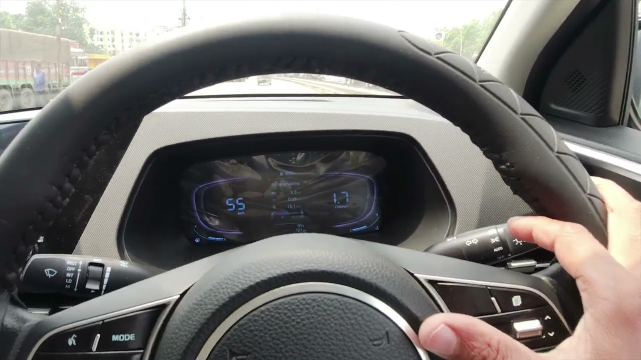 Kia Carens mileage test in City & Highway mix in Prayagraj, Watch full video