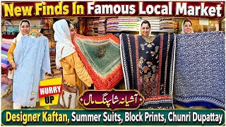 New And Fresh Find😍| Trending Summer Dress | Designer Creb Kaftans|Pure Korean Silk |Chunri Duppatta