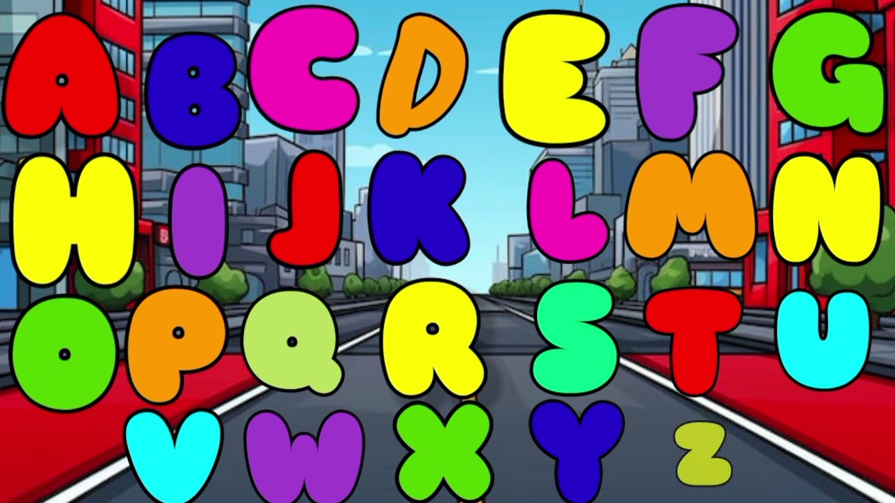 🎵 Fun ABC Alphabet Song for Kids | Learn 3D Letters with Colourful Sensory Visuals 🎶
