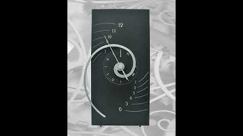 Fibonacci Spiral Clock