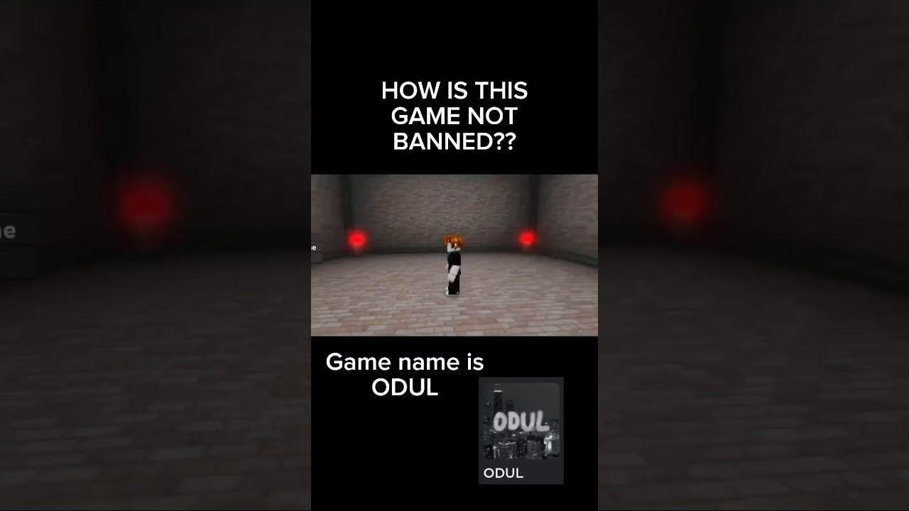 Game name is ODUL #roblox #fyp #r34 #r63