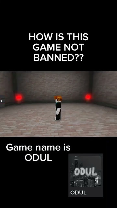 Game name is ODUL #roblox #fyp #r34 #r63