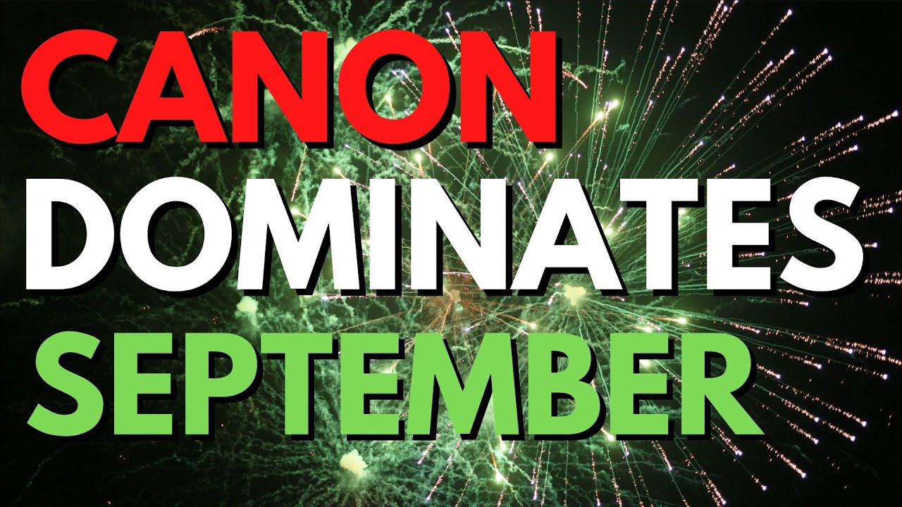 Canon OWNS the top 10 YouTube