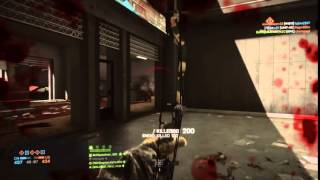 Phantom Bow Broadhead Tip Collateral Multikill Battlefield 4 Gameplay